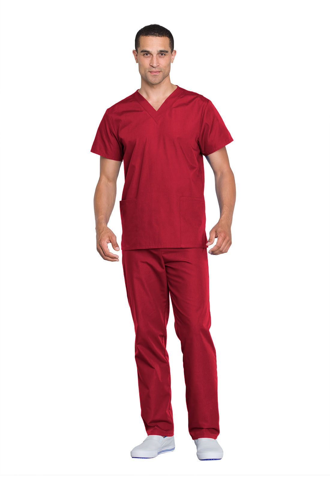 Unisex Unisex Top and Pant Set - Red