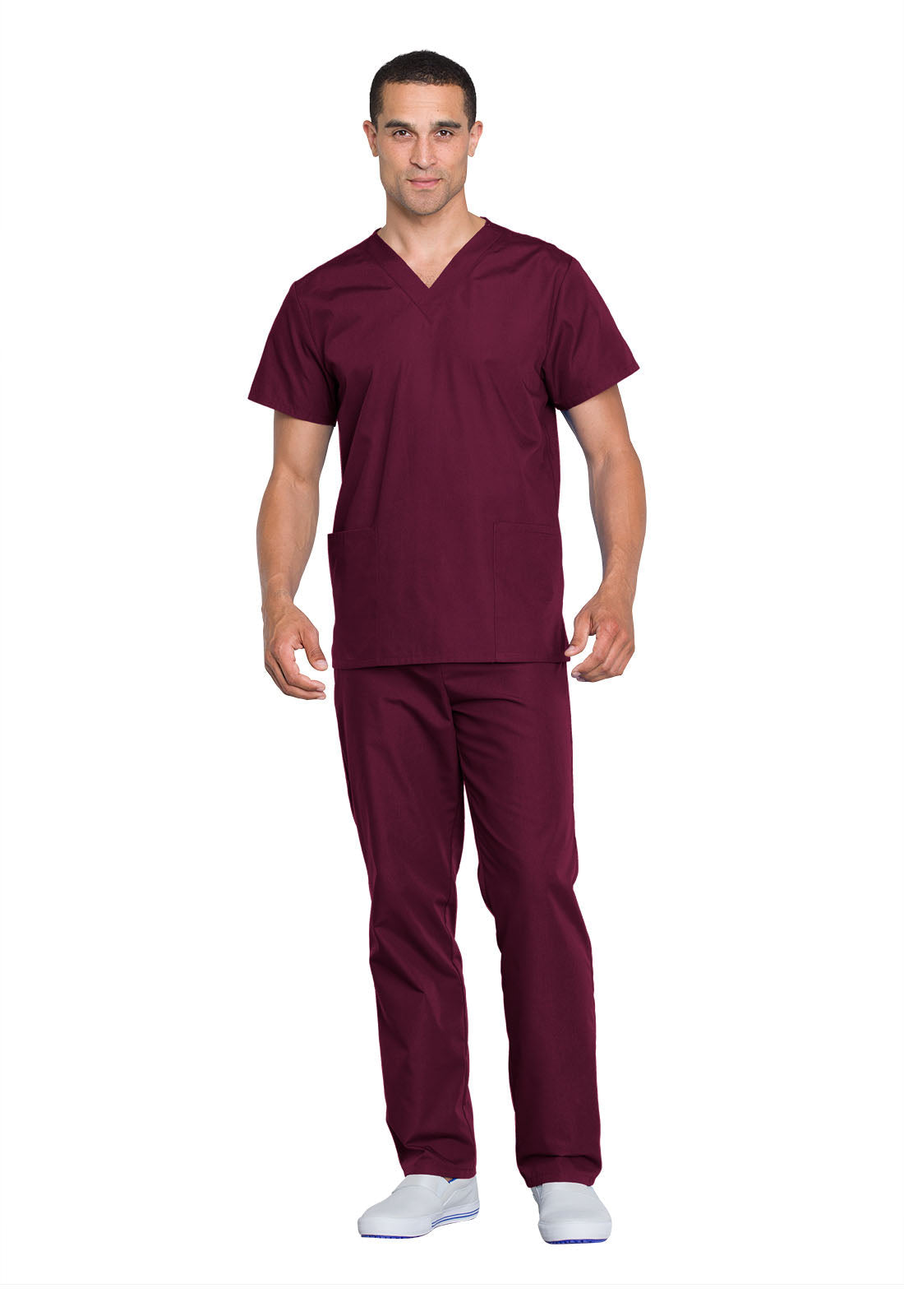 Unisex Unisex Top and Pant Set - Wine