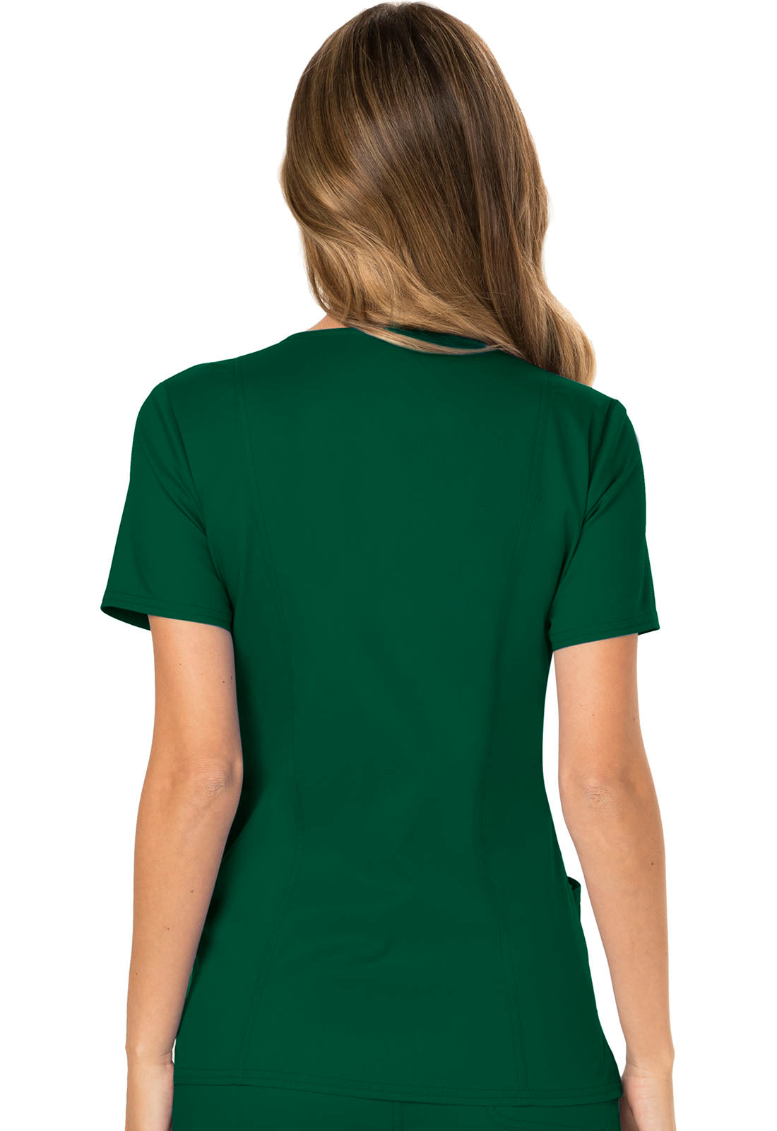 Women's Mock Wrap Top - Hunter Green
