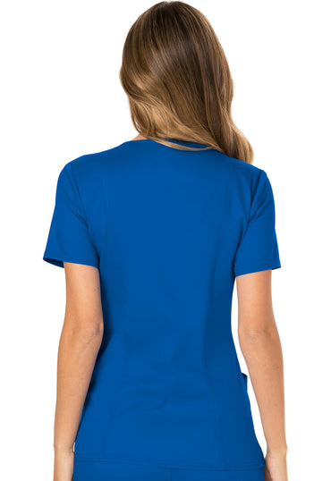 Women's Mock Wrap Top - Royal