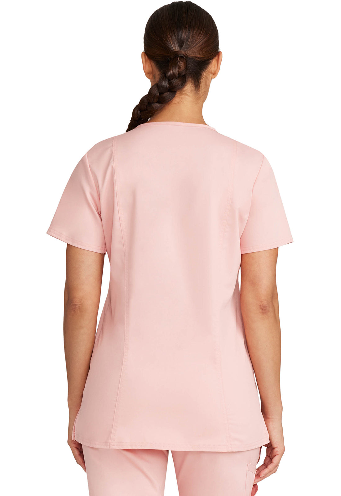 Women's V-Neck Top - Pink Essence