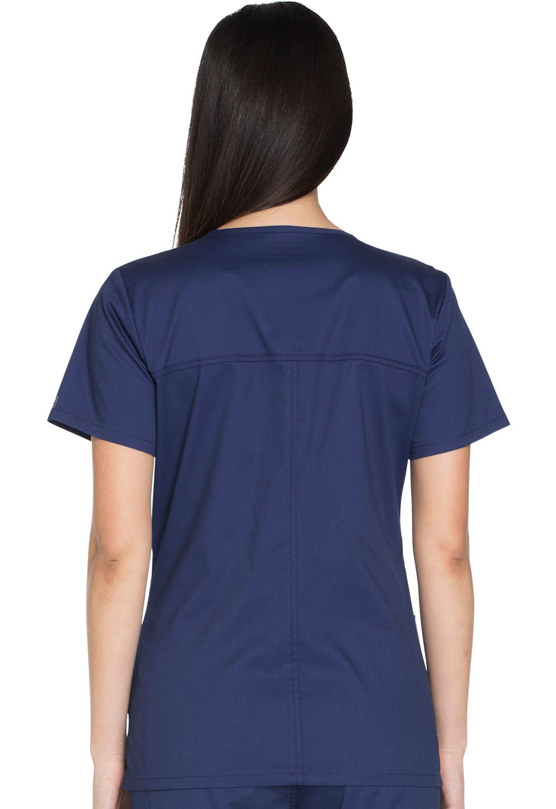 Women's V-Neck Top - Navy
