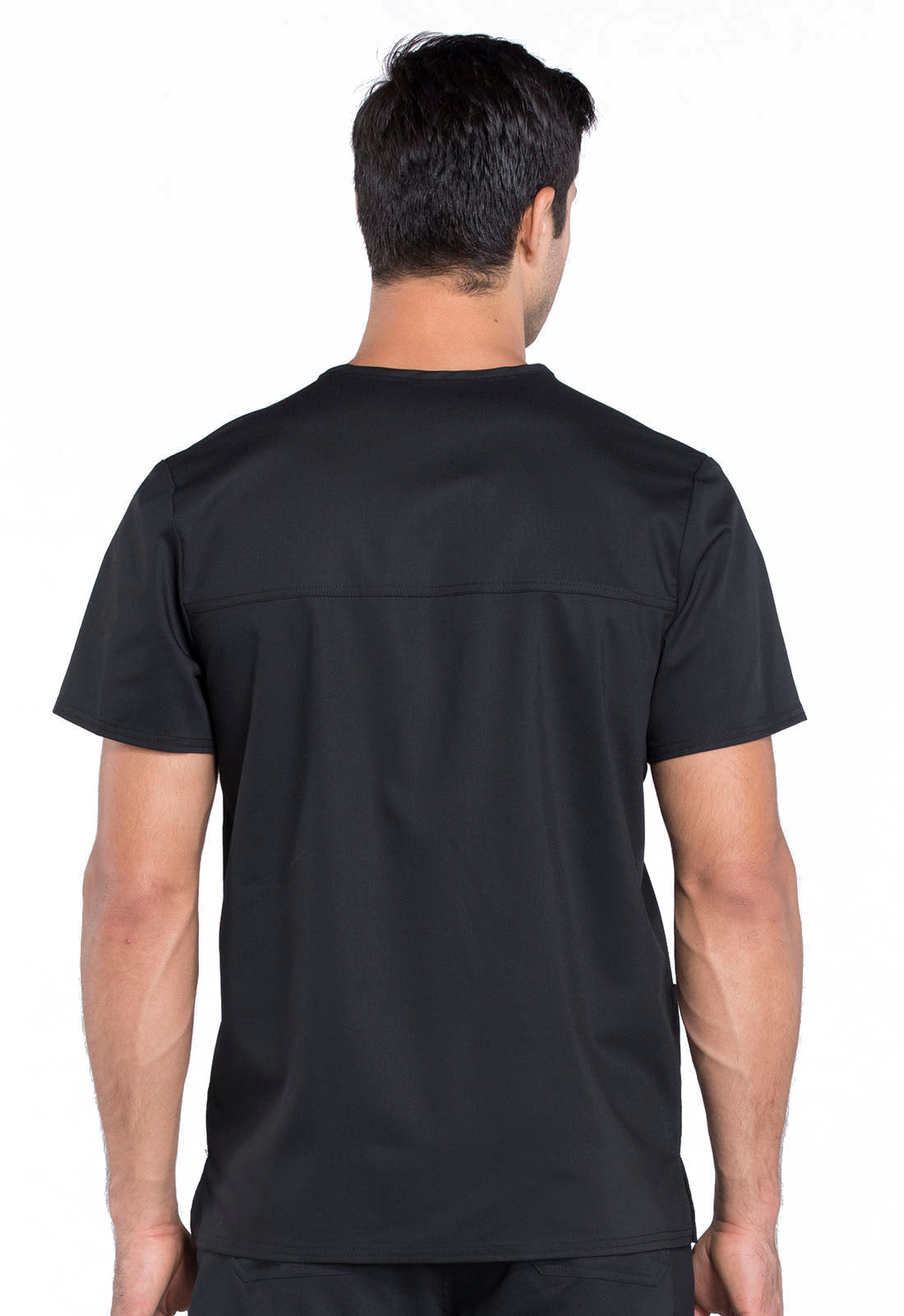 Men's V-Neck Top - Black
