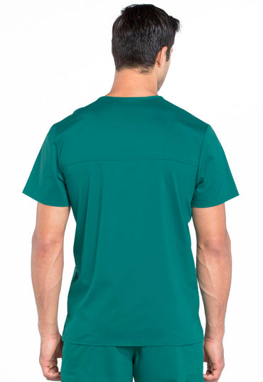 Men's V-Neck Top - Hunter Green