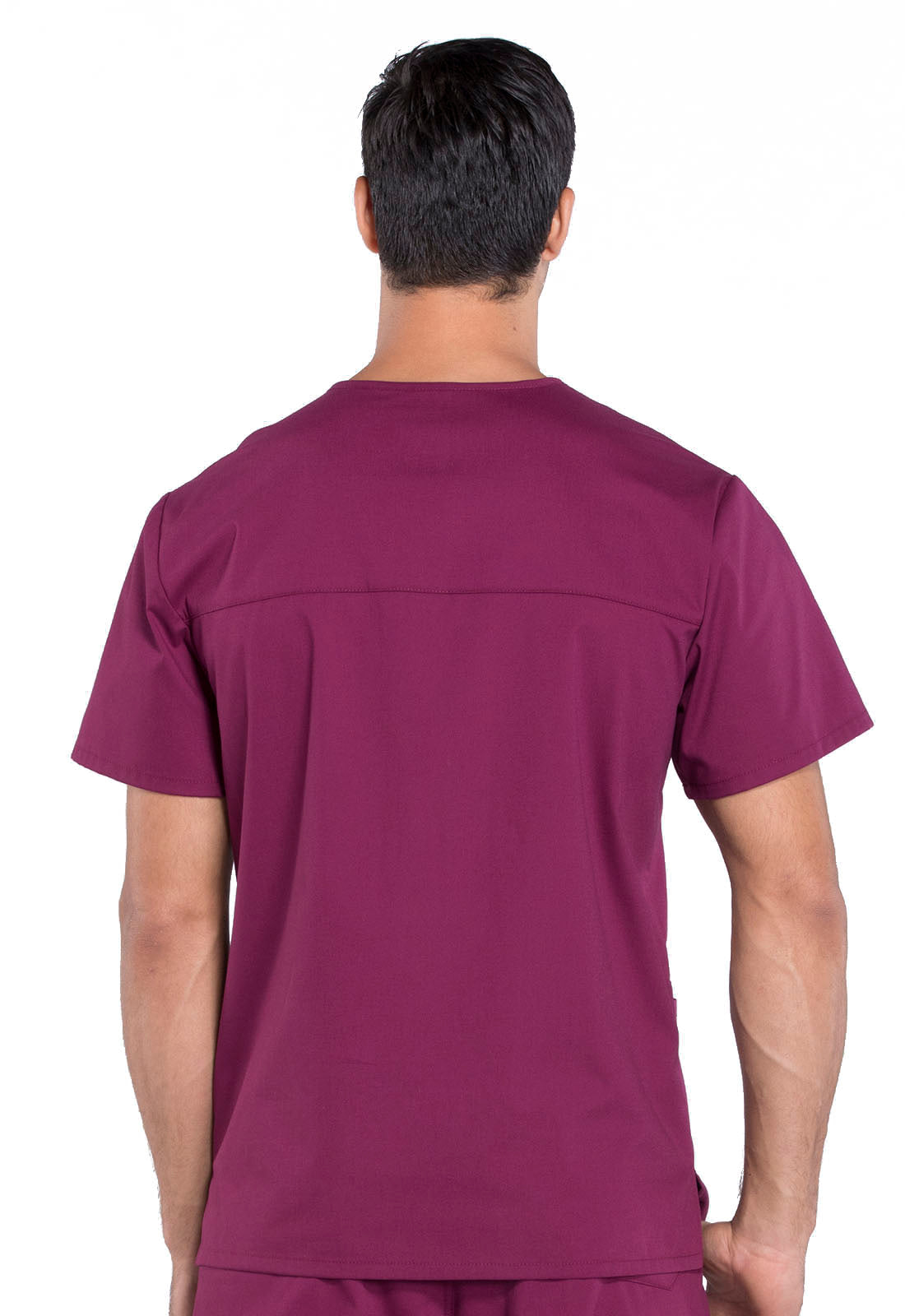 Men's V-Neck Top - Wine