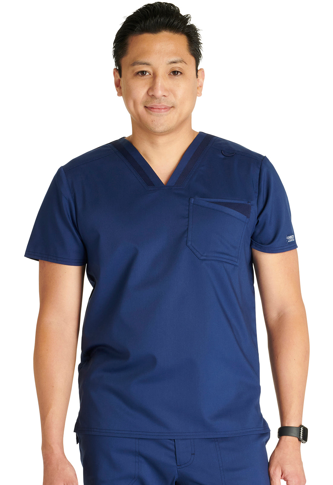 Men's V-Neck Top - Navy