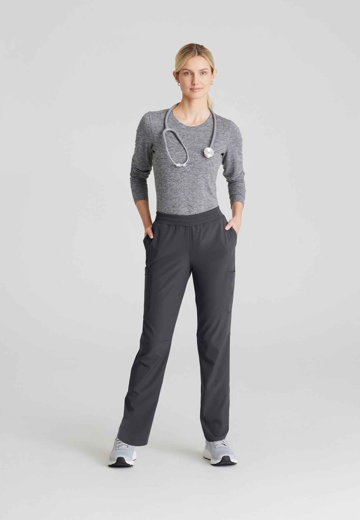 Aura Pant - Pewter - Jen's Scrubs