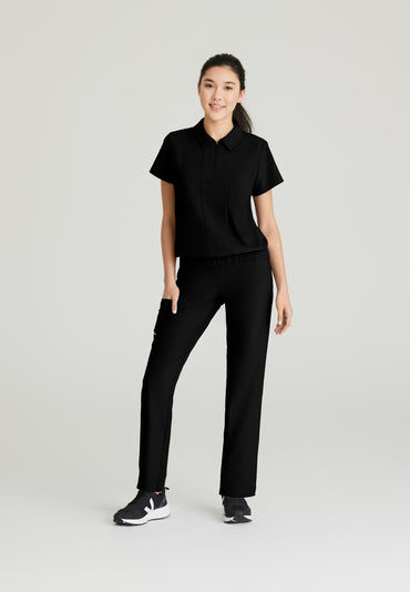 Perseverance Top - Black - Jen's Scrubs
