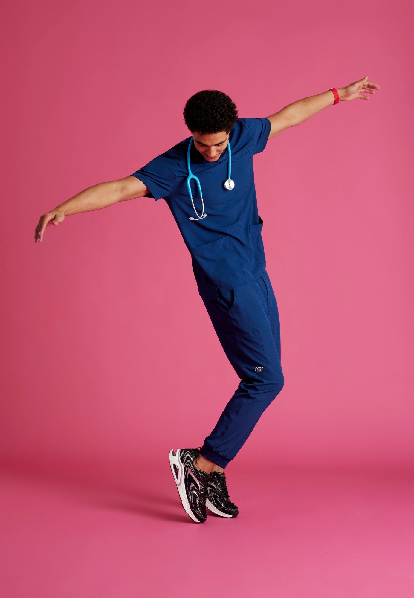 Structure Jogger - Hunter Green - Jen's Scrubs