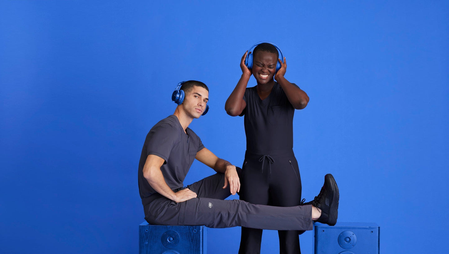 Rebound Knit Pant - Navy - Jen's Scrubs