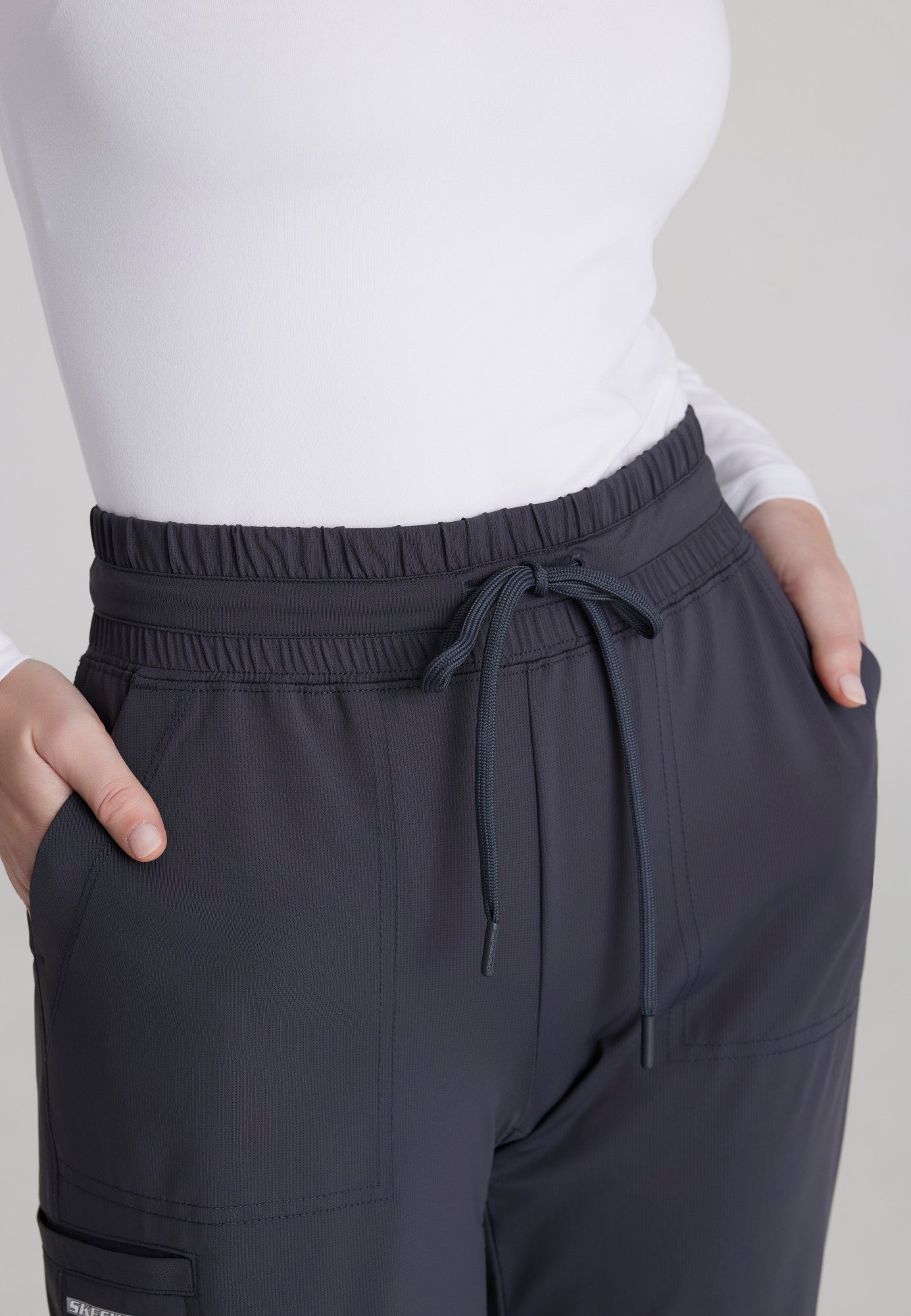 Reach Knit Pant - Pewter - Jen's Scrubs