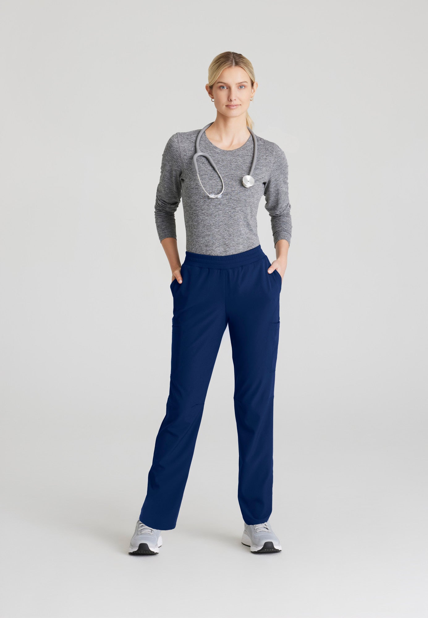 Aura Pant - Navy - Jen's Scrubs