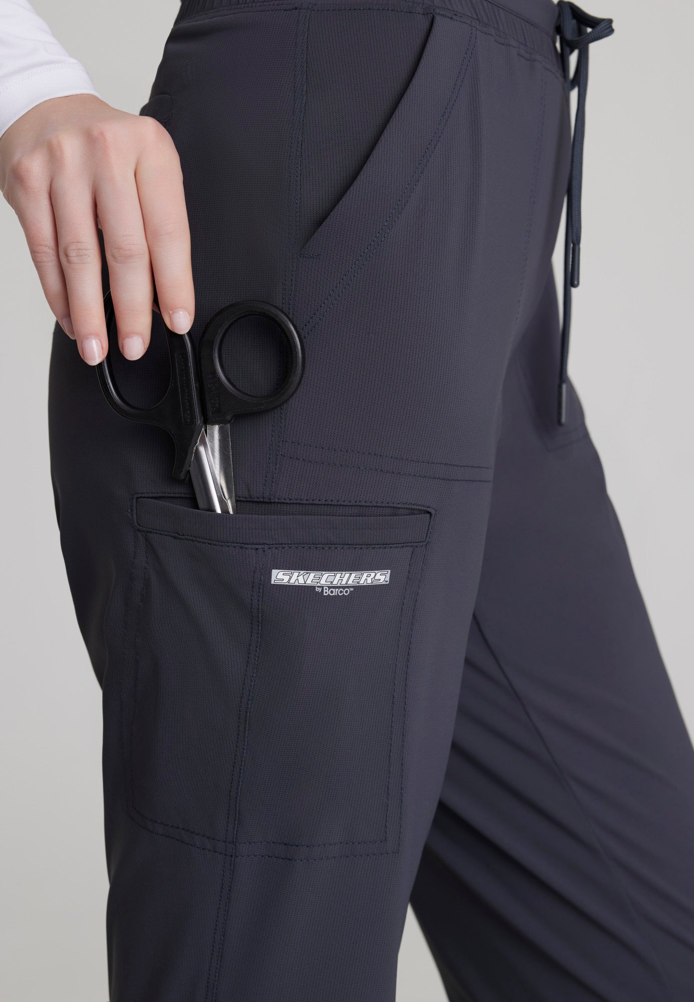 Reach Knit Pant - Pewter - Jen's Scrubs