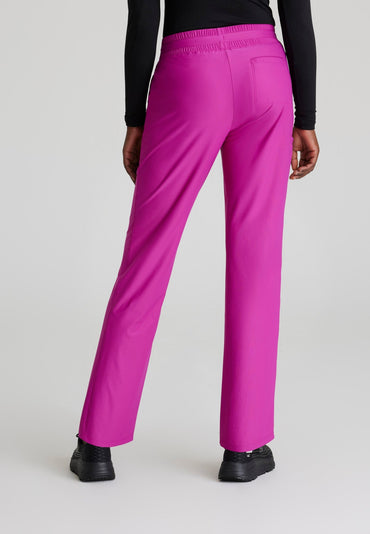 Reach Knit Pant - Deep Magenta - Jen's Scrubs