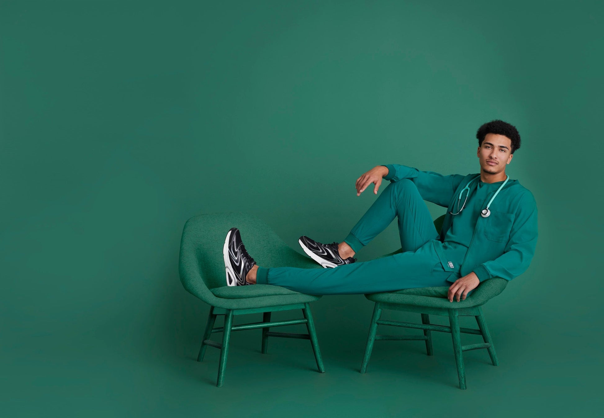 Thesis Top - Hunter Green - Jen's Scrubs