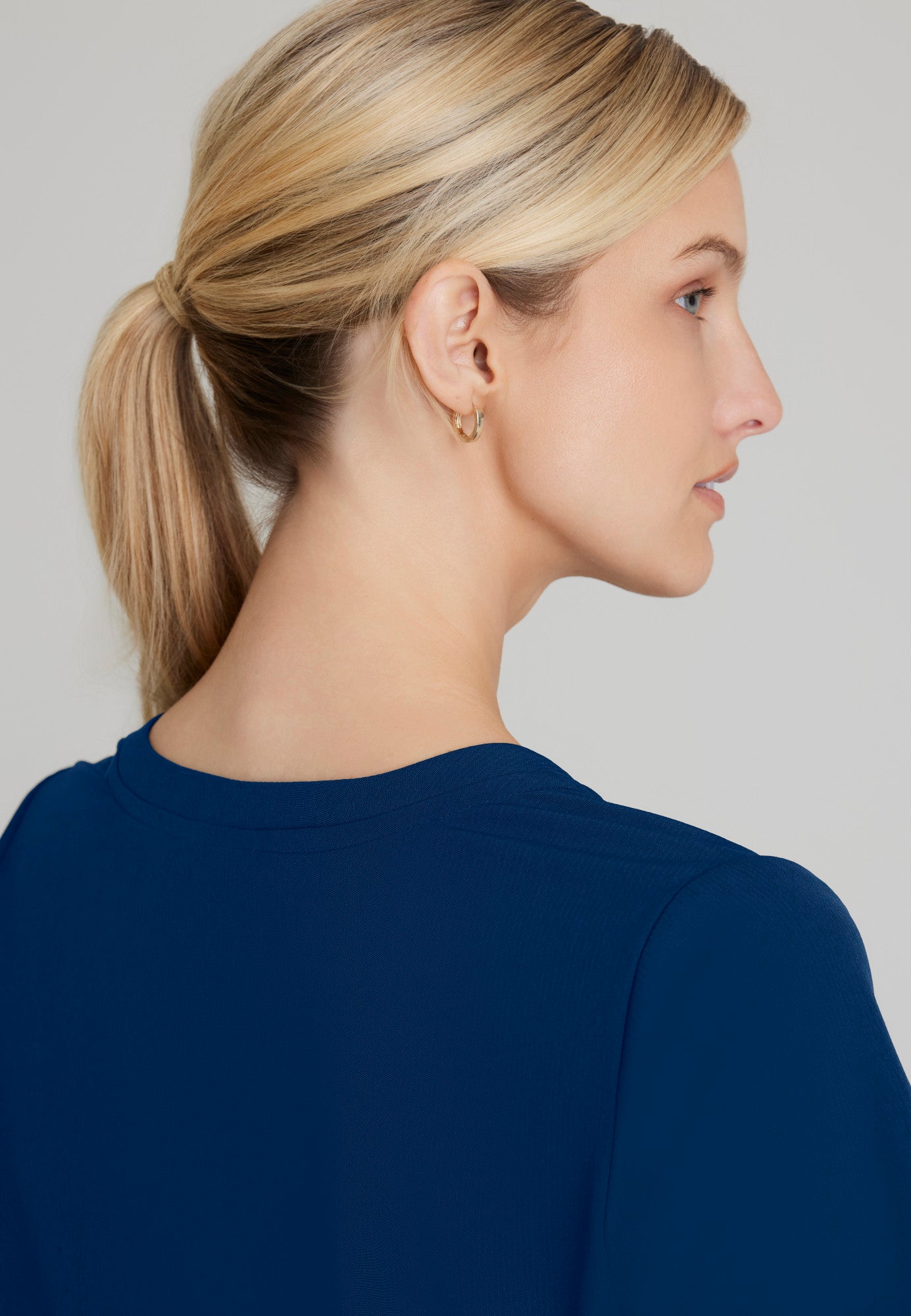 Aura Top - Navy - Jen's Scrubs