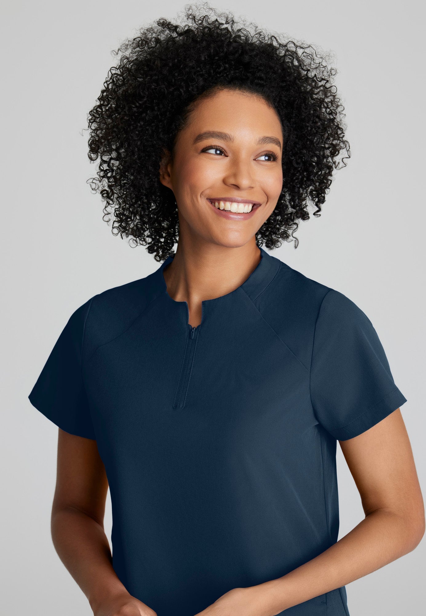Flux Top - Steel - Grey's Anatomy Scrubs