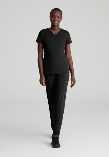 Pace Knit Jogger - Black - Jen's Scrubs