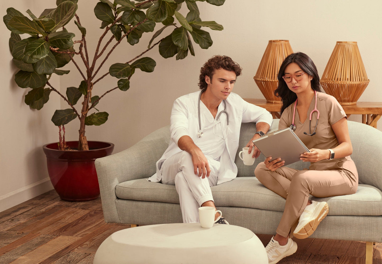 Cycle Warm-Up - Teal - Jen's Scrubs