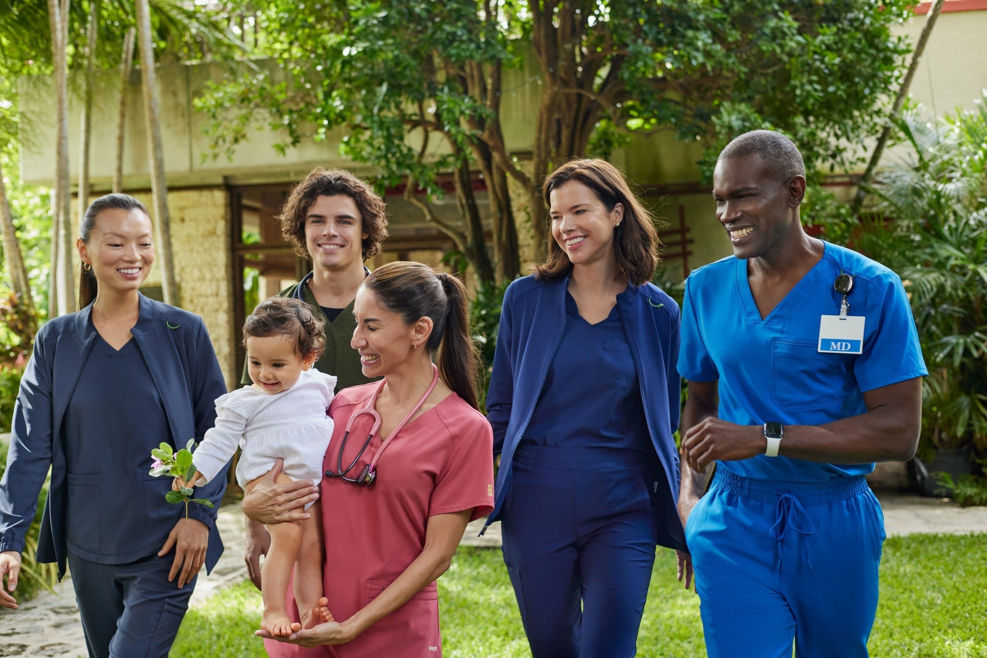 Sway Tuck-In Top - Teal - Jen's Scrubs