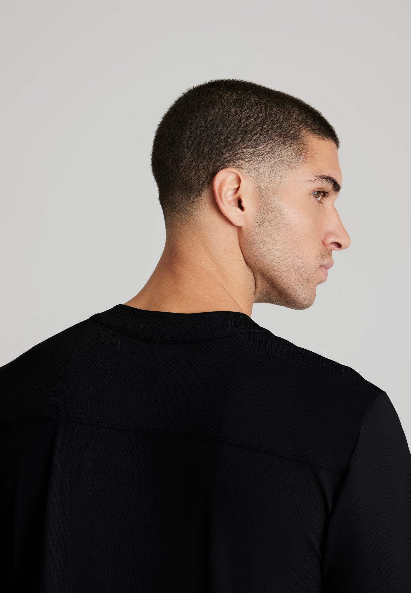 Flex Knit Top - Black - Jen's Scrubs