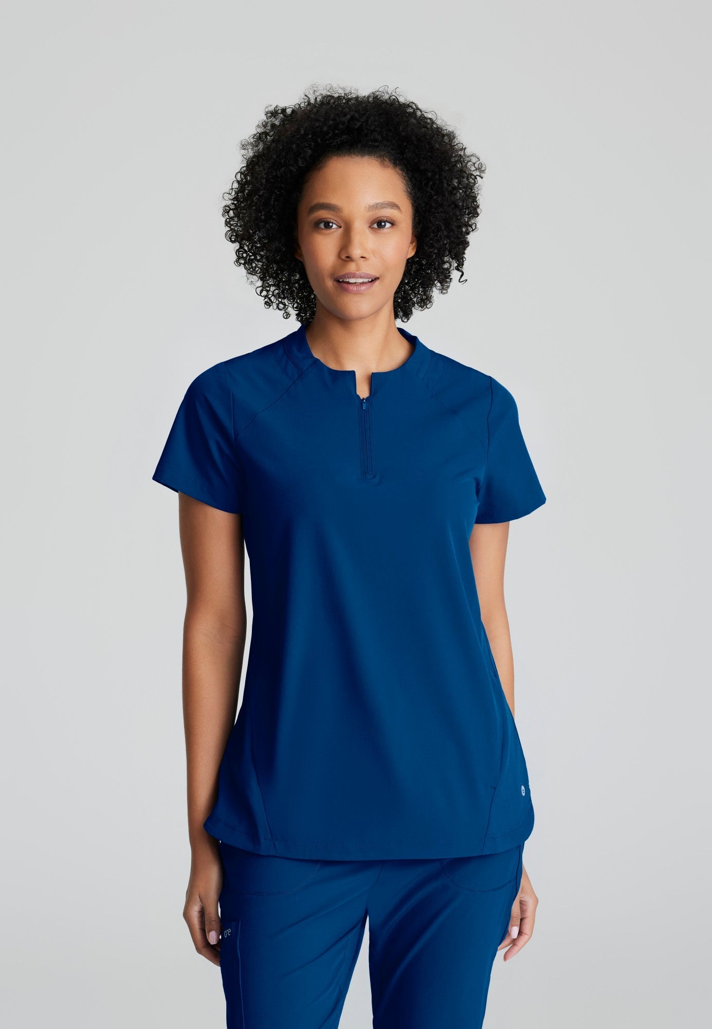 Flux Top - Indigo - Jen's Scrubs