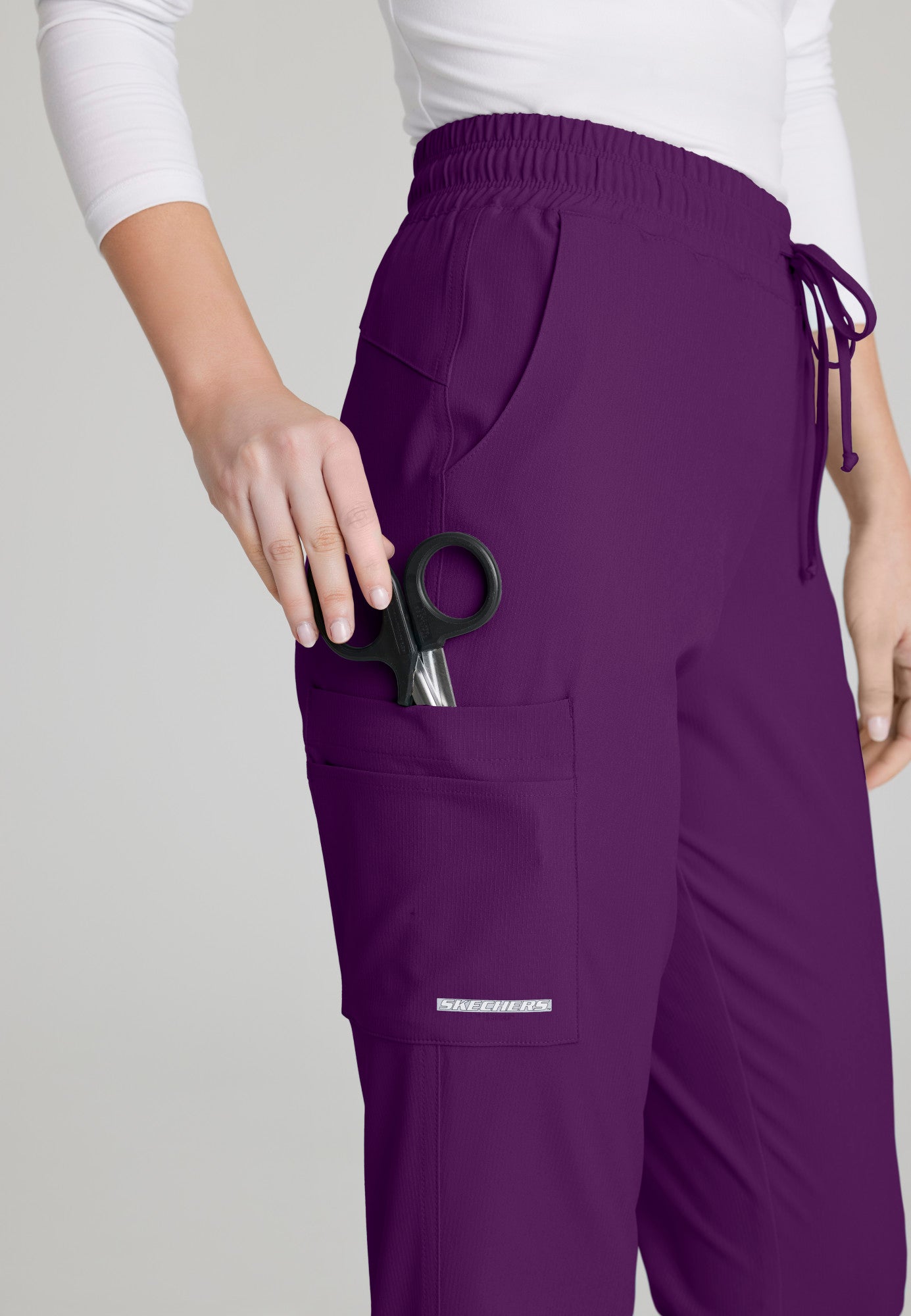 Theory Jogger - Eggplant - Jen's Scrubs