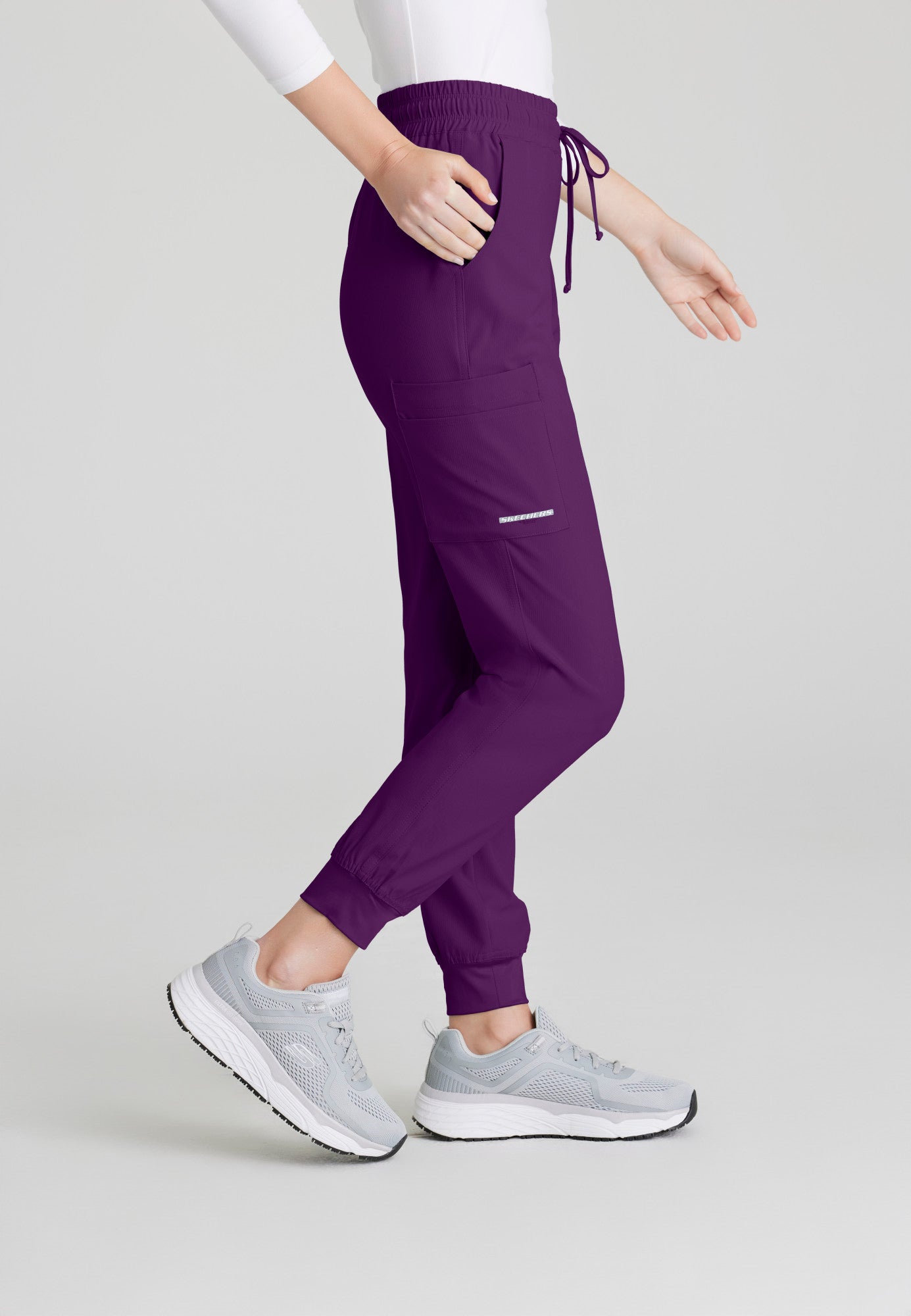 Theory Jogger - Eggplant - Jen's Scrubs