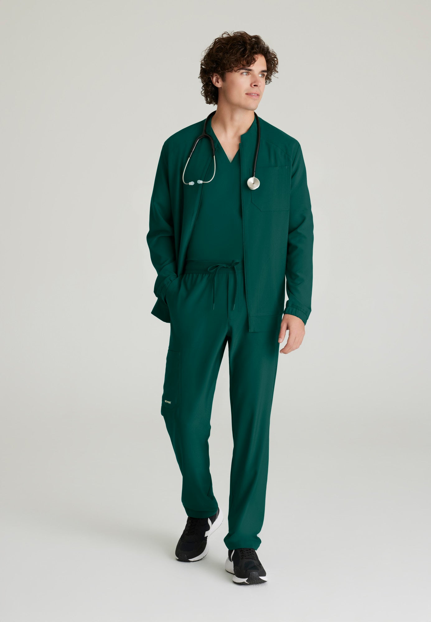 Cycle Warm-Up - Hunter Green - Jen's Scrubs