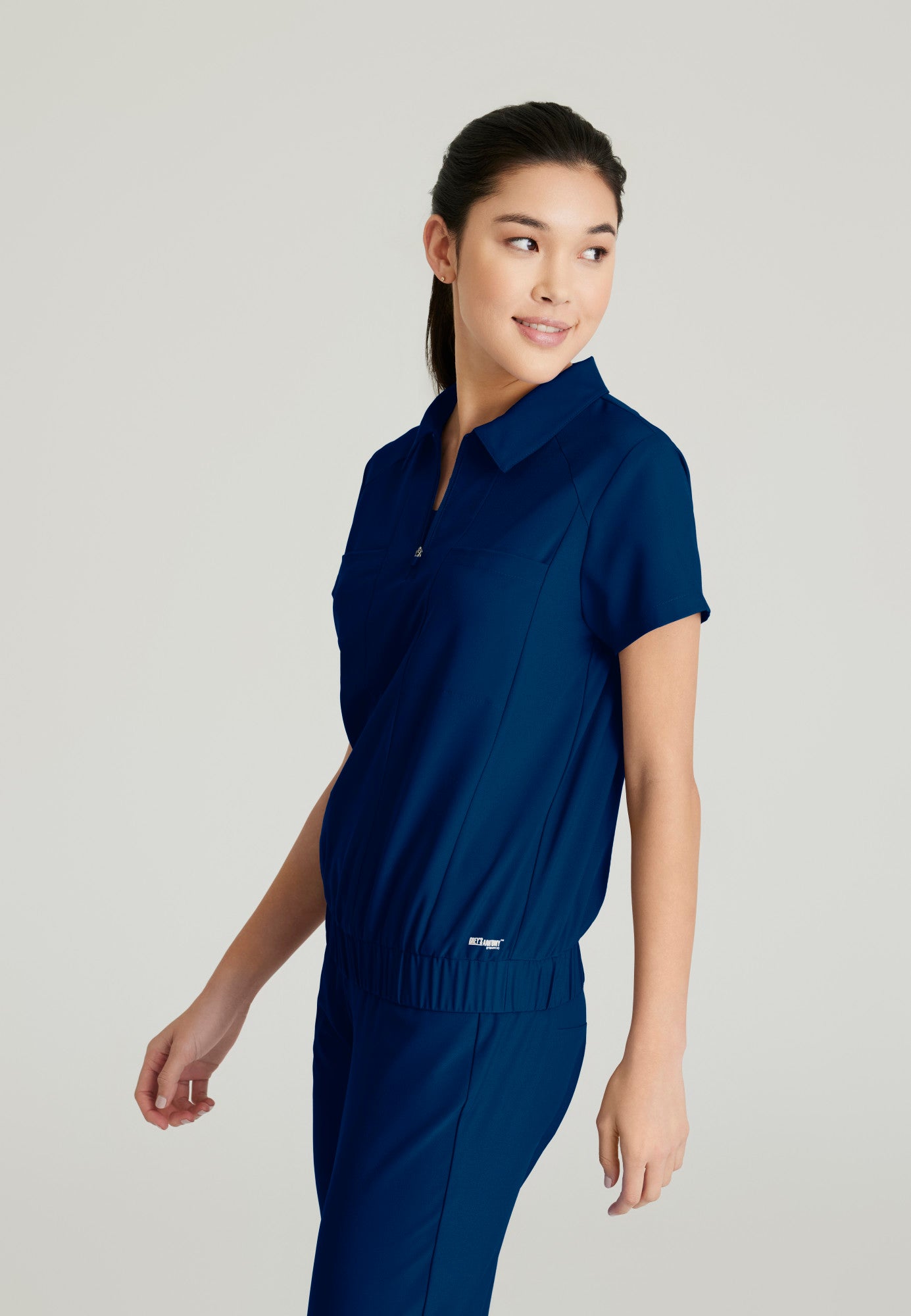 Perseverance Top - Indigo - Jen's Scrubs