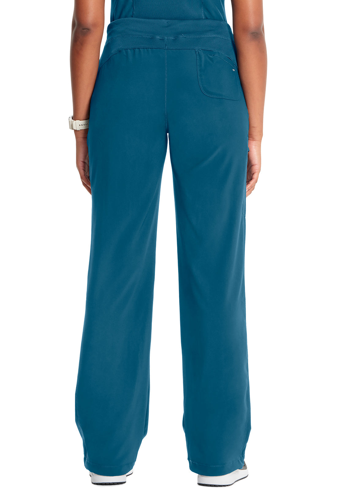 Women's Straight Leg Drawstring Pant - Caribbean Blue