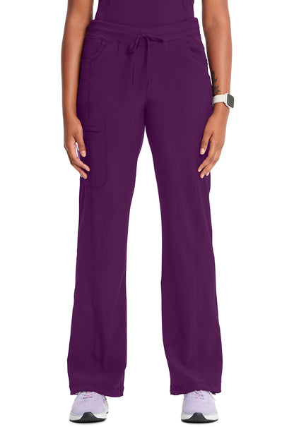 Women's Straight Leg Drawstring Pant - Eggplant