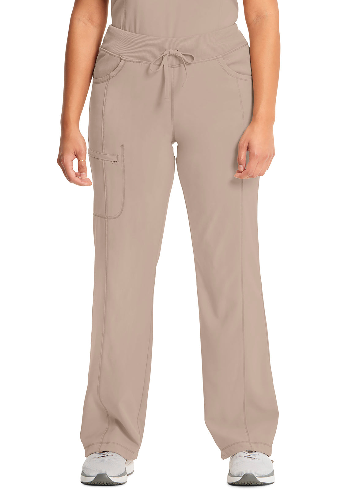 Women's Straight Leg Drawstring Pant - Khaki