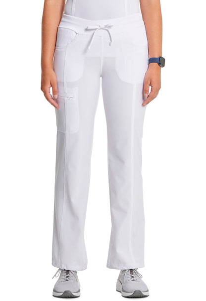 Women's Straight Leg Drawstring Pant - White