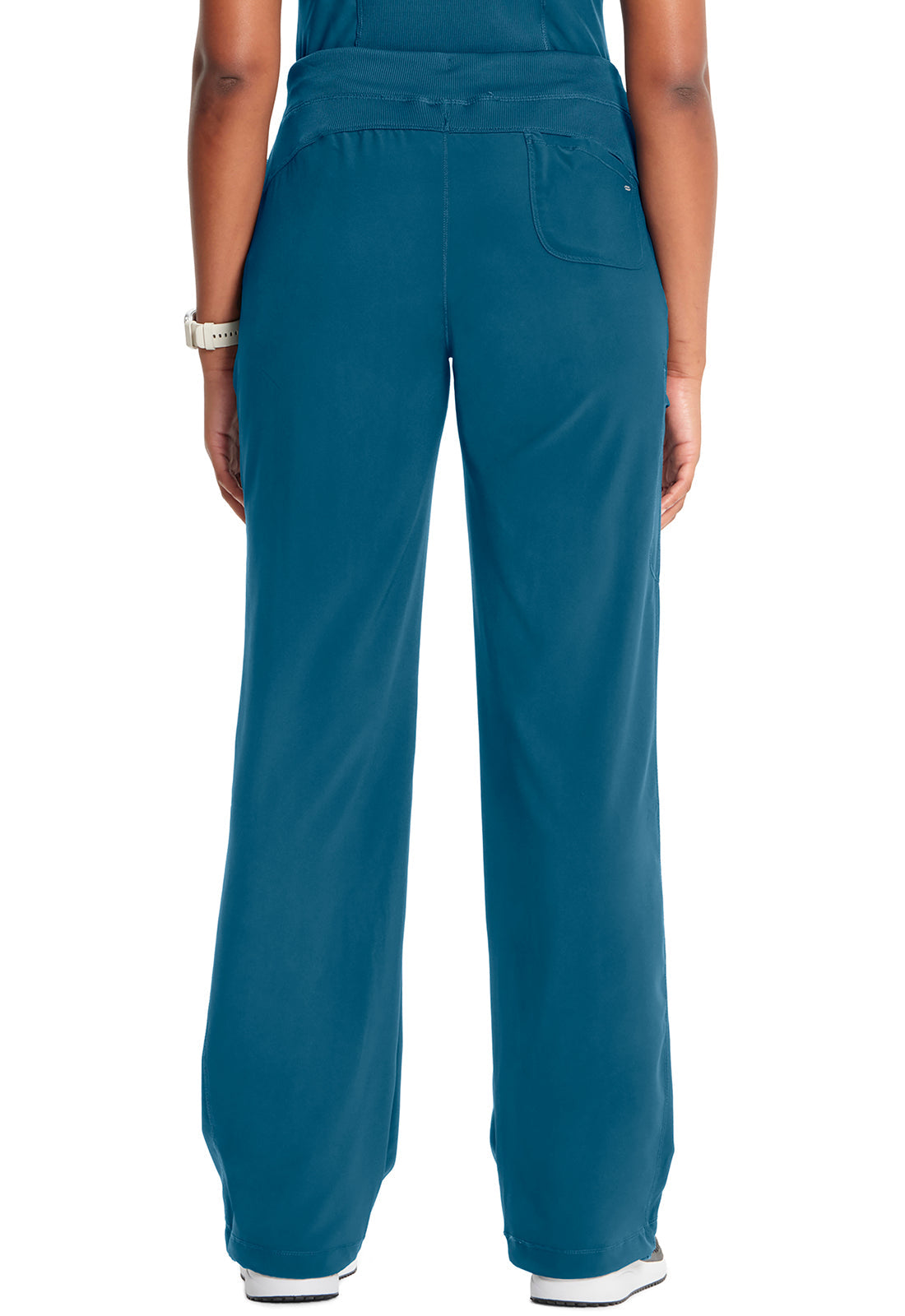 Women's Straight Leg Drawstring Pant - Caribbean Blue