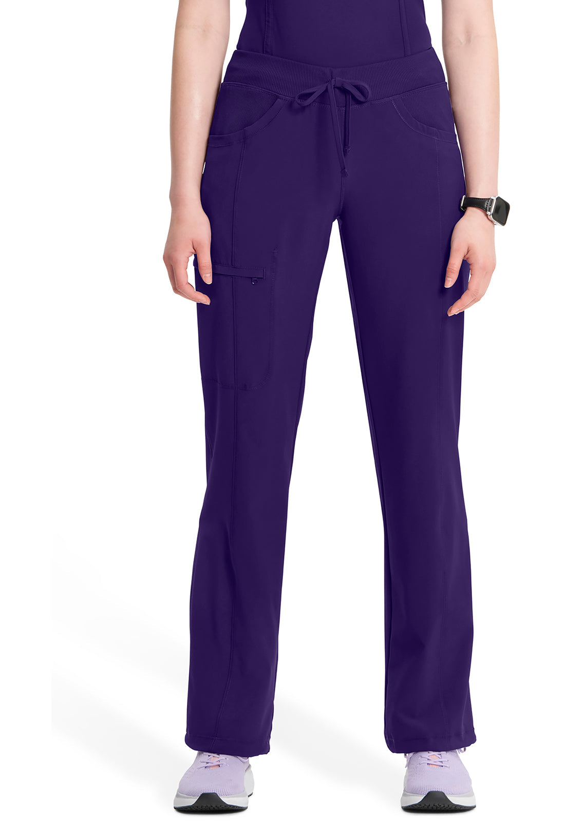 Women's Straight Leg Drawstring Pant - Grape