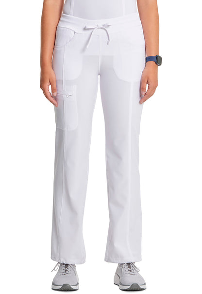 Women's Straight Leg Drawstring Pant - White