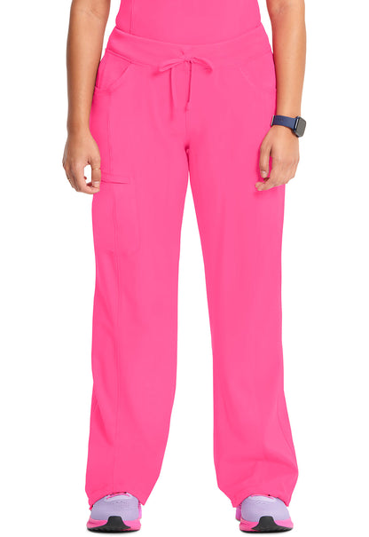 Women's Straight Leg Drawstring Pant - Carmine Pink