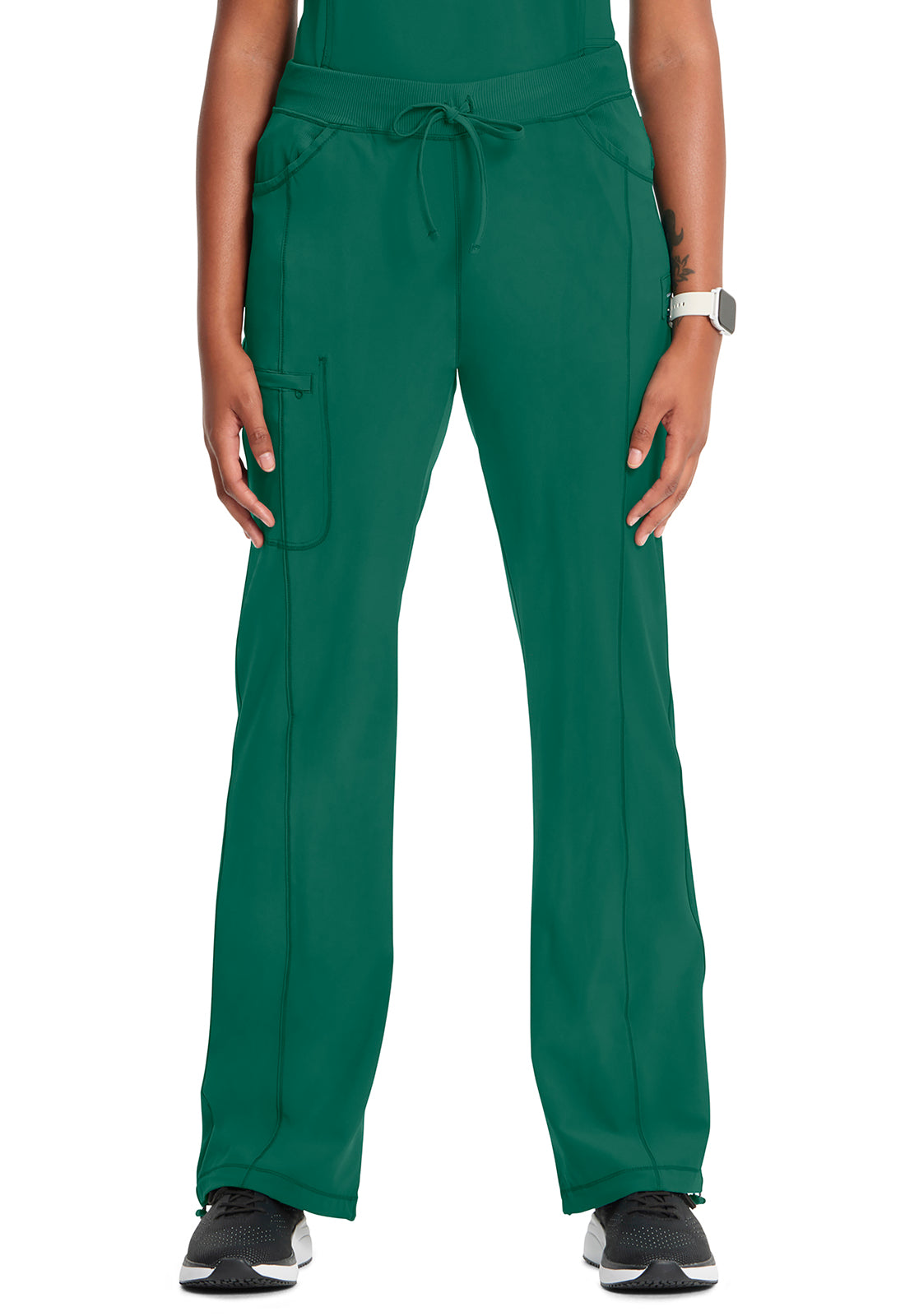 Women's Straight Leg Drawstring Pant - Hunter Green