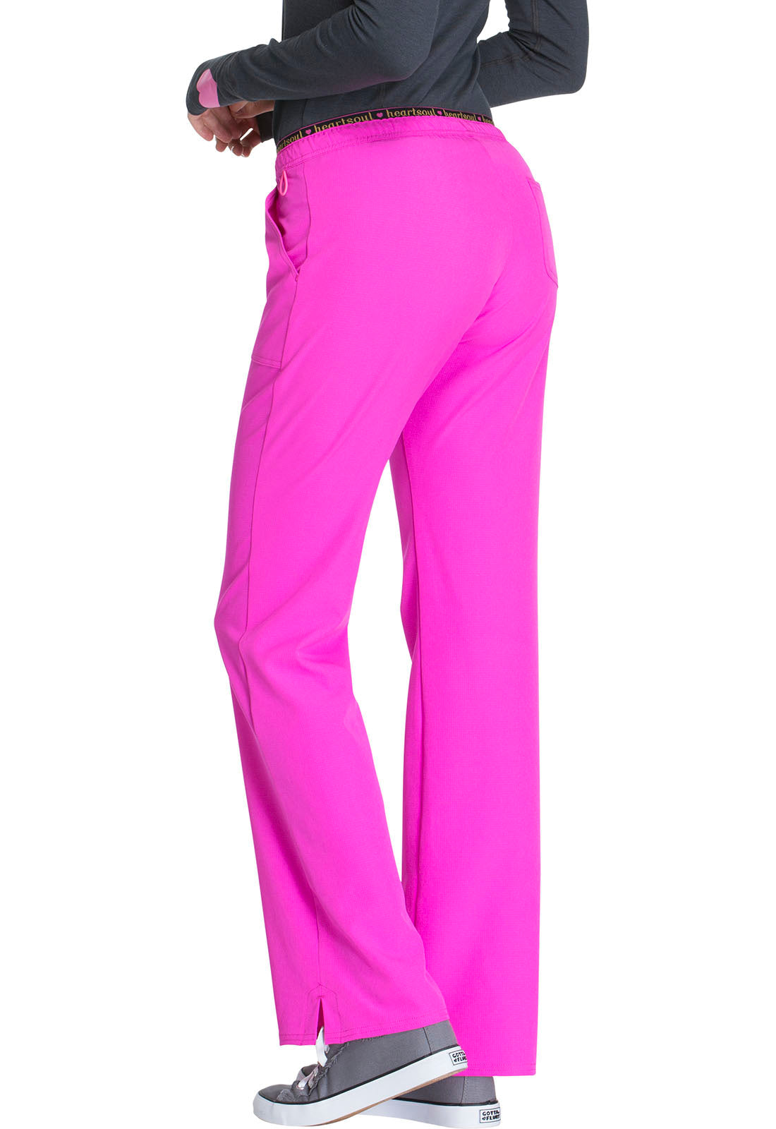 Women's Low Rise Drawstring Pant - Glam Fuschia