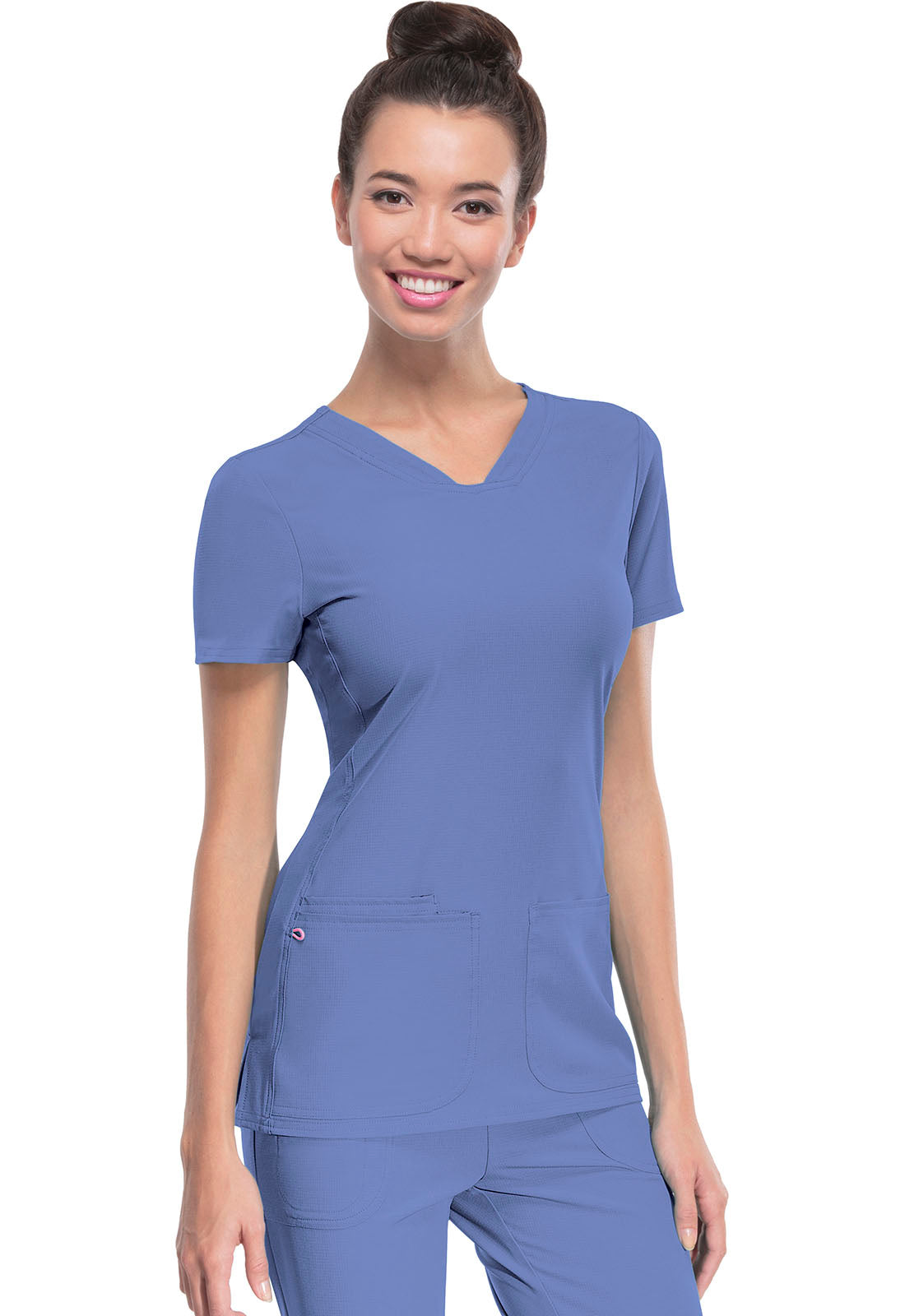 Women's Shaped V-Neck Top - Ciel