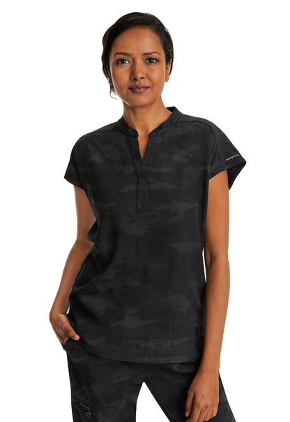 Women's Journey Camo Top - Black