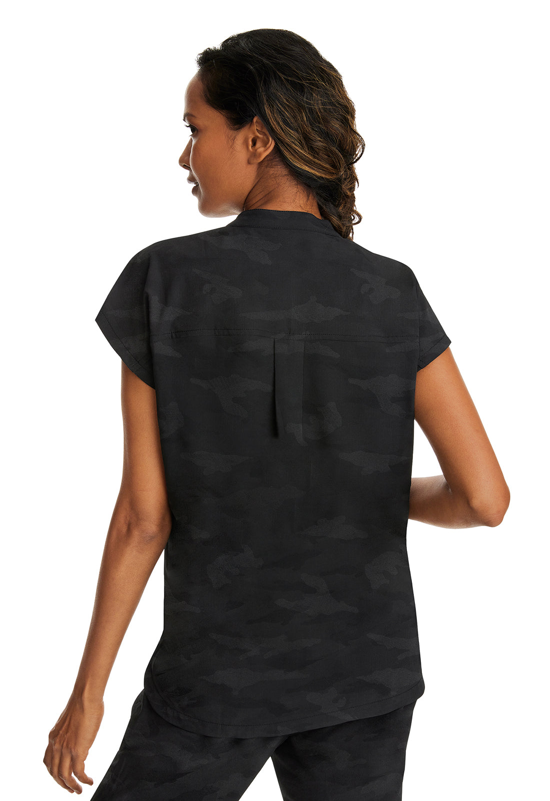 Women's Journey Camo Top - Black