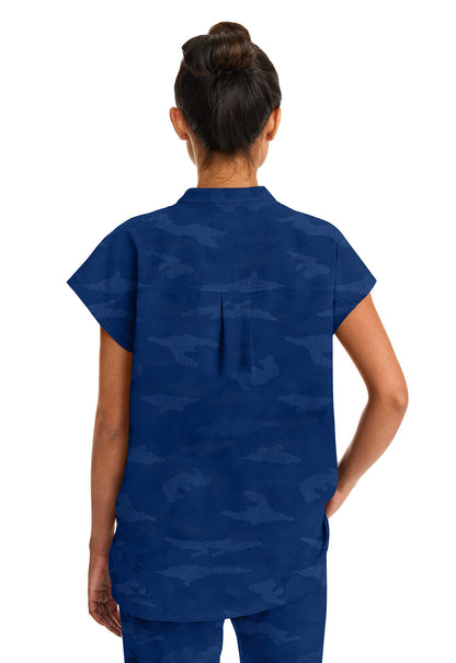 Women's Journey Camo Top - Navy