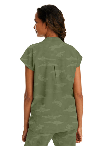 Women's Journey Camo Top - Olive
