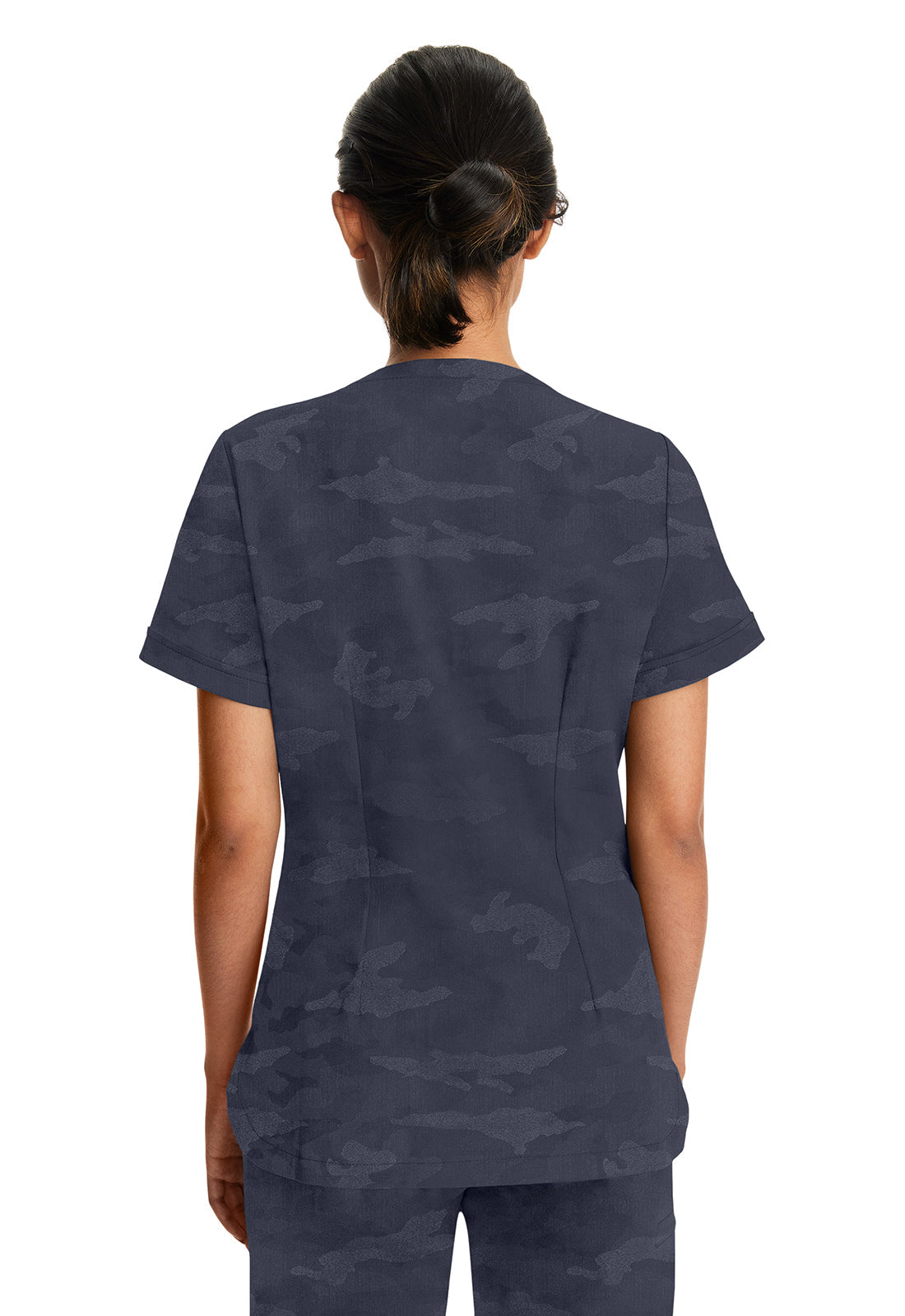 Women's Joy Camo Top - Pewter