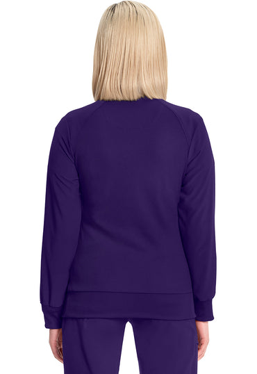 Women's Zip Front Jacket - Grape