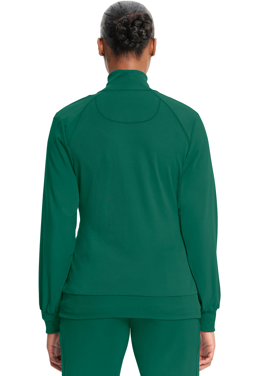 Women's Zip Front Jacket - Hunter Green