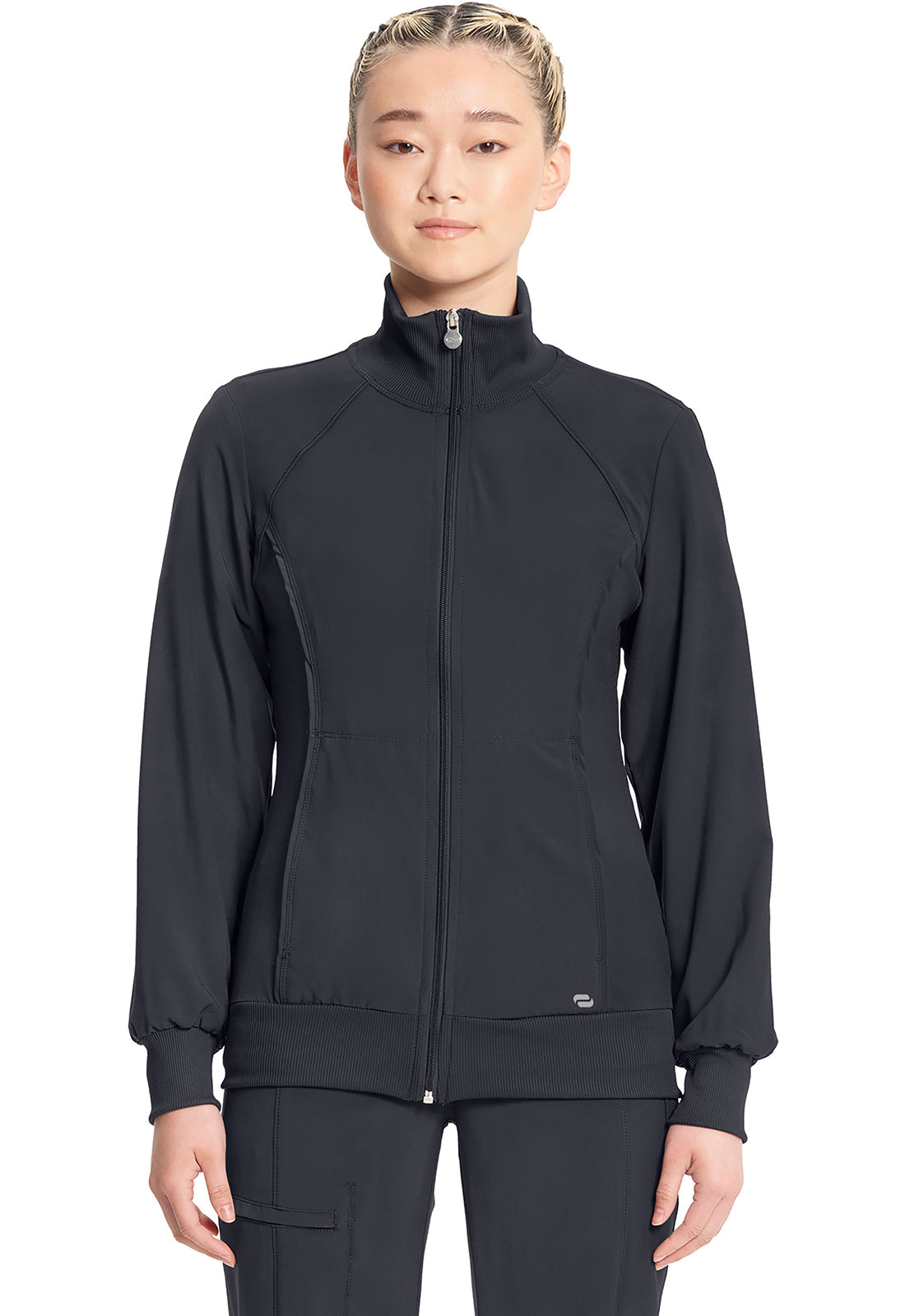 Women's Zip Front Jacket - Pewter