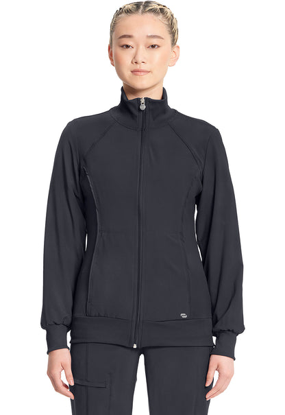 Women's Zip Front Jacket - Pewter